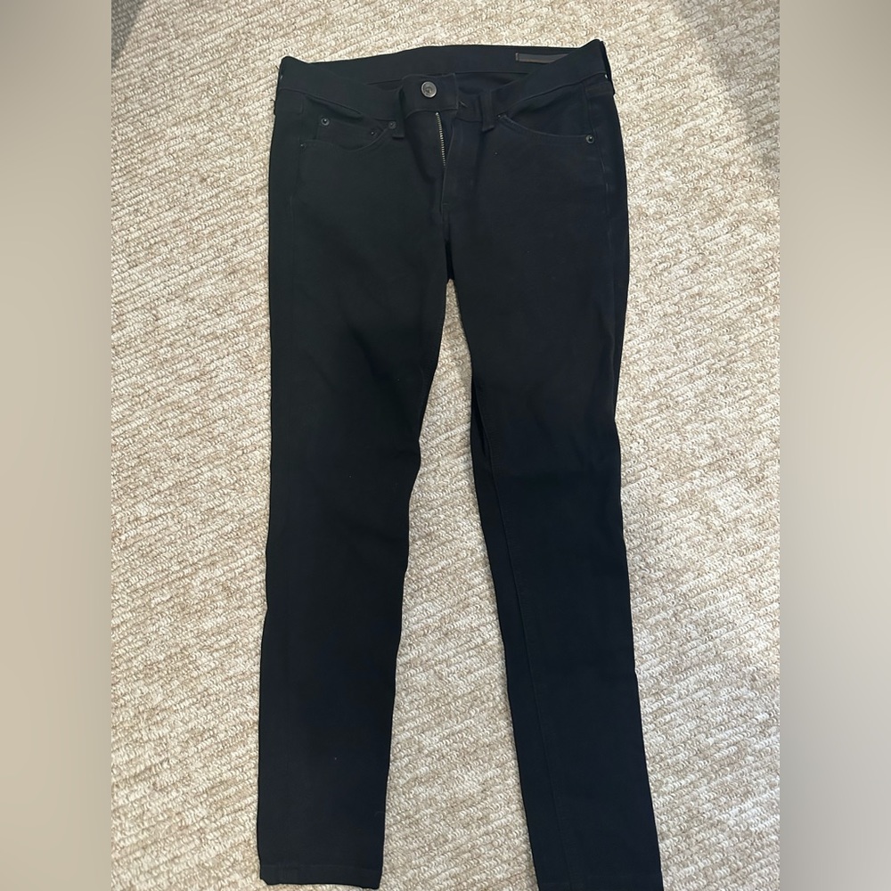 Rag and bone black skinny jeans